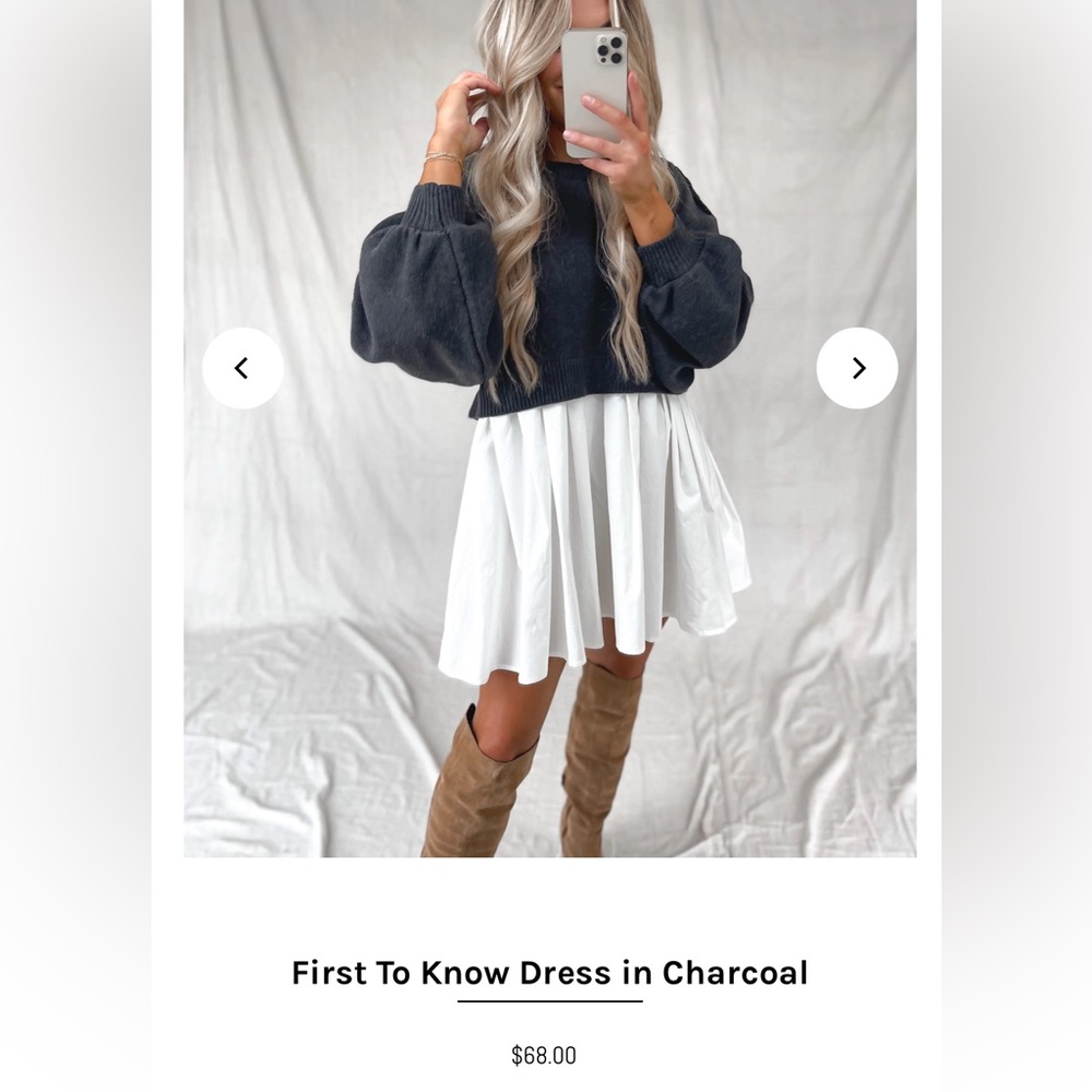 NWT Sweater Dress